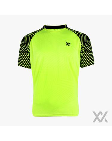 맥스스포츠 MXFT039_Neon Green 배드민턴 스포츠 의류 반팔티셔츠