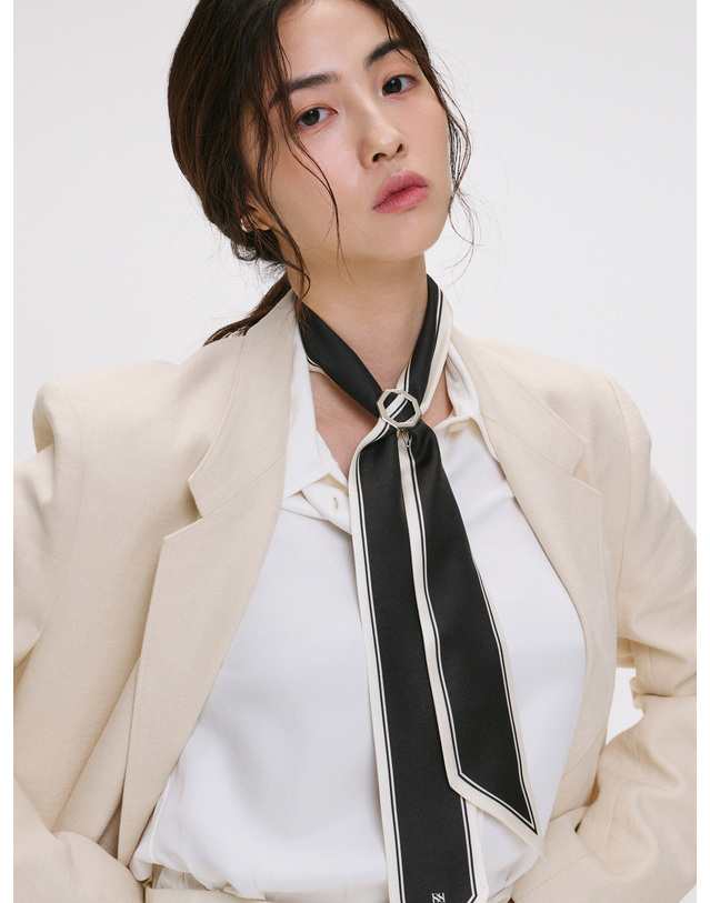 생럭슈 [23FW]피에르 블랙 착용컷