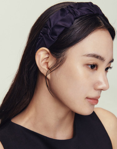 에이미 실크 헤어밴드 2color