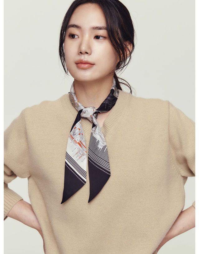 생럭슈 [24SS]미아 블랙 착용컷