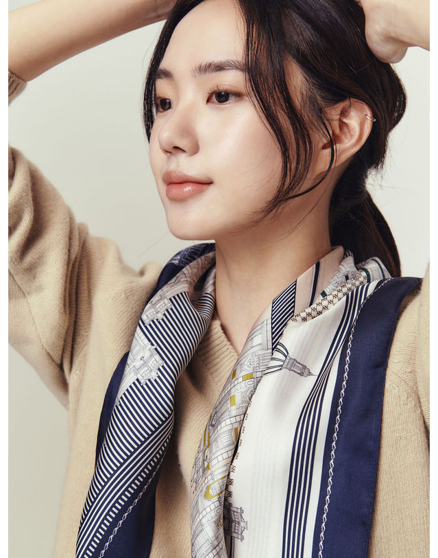 생럭슈 [24SS]센느 네이비 착용컷