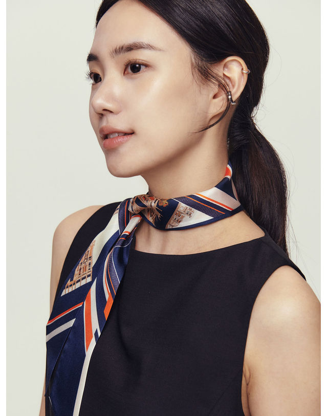 생럭슈 [24SS]킨트 네이비 착용컷