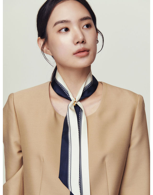 생럭슈 [24SS]레아 네이비 착용컷