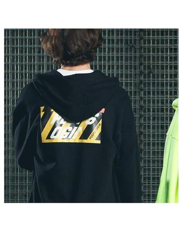 [핍스] PEEPS OGI hood zip up(black)_핍스 후리스