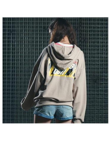 [핍스] PEEPS OGI hood zip up(beige)_핍스 후리스