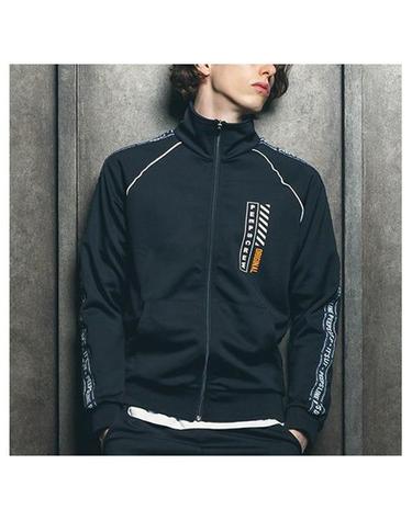 PEEPS Original track top(black)_핍스 트랙탑