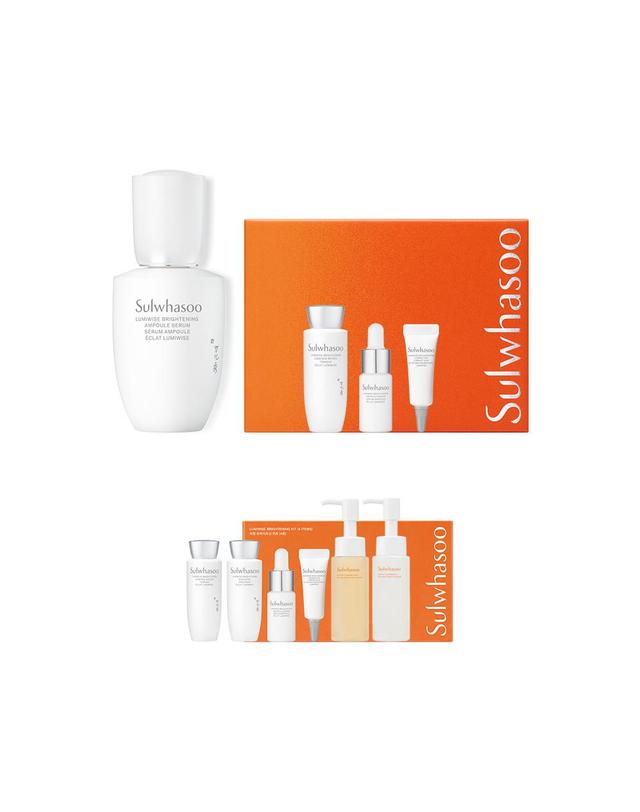 설화수 자정앰플세럼 30ml 기획세트+증정 착용컷