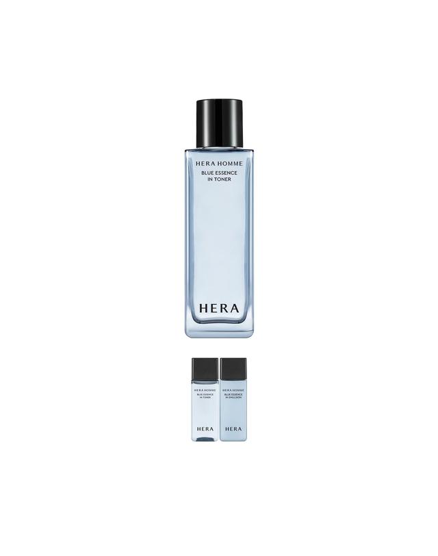 헤라 옴므 블루 에센스 인 토너 125ML 착용컷