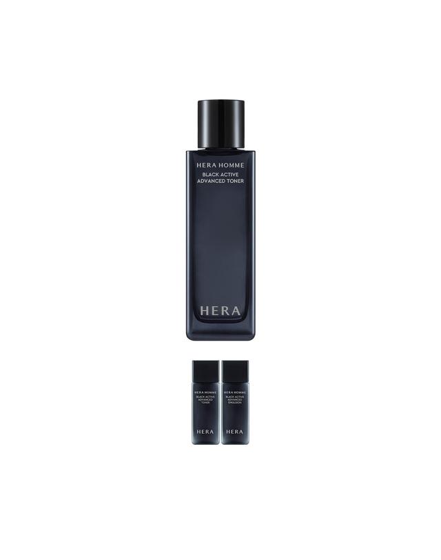 헤라 옴므 블랙 액티브 어드밴스드 토너 125ml 착용컷