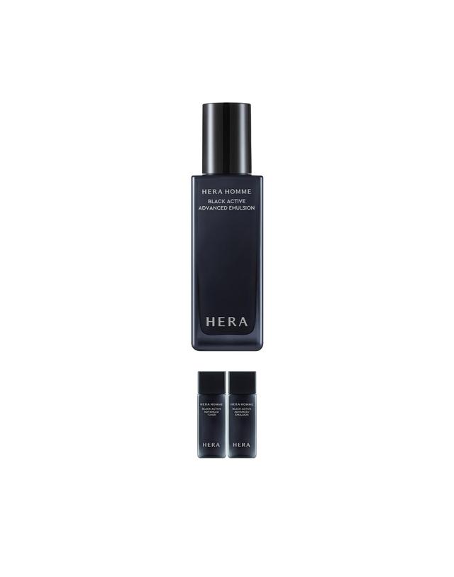 헤라 옴므 블랙 액티브 어드밴스드 에멀전 110ml 착용컷