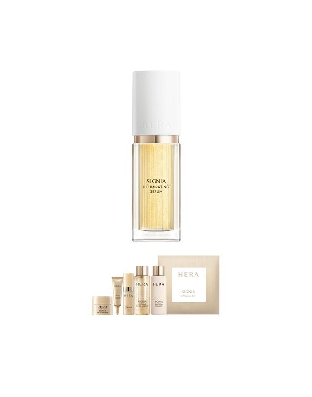 헤라 시그니아 일루미네이팅 세럼 30ml 착용컷