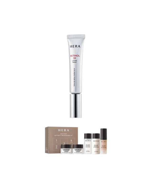 헤라 레티놀 3X 리프팅 세럼 25ml 착용컷