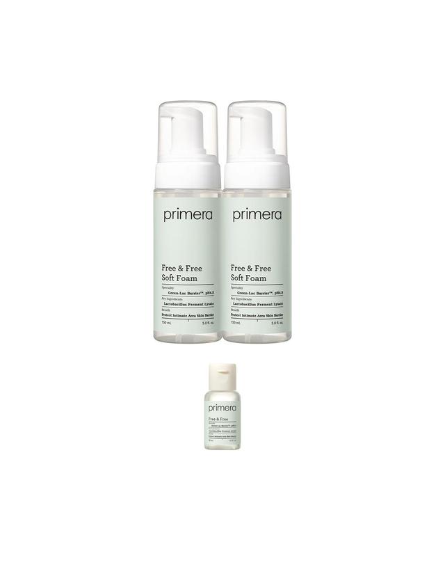 프리메라 후리앤후리 소프트폼 150ml 듀오 착용컷