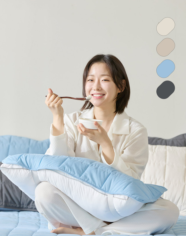프로텍트 어 베드 프로텍트어베드코리아 (단품/1+1)알러씰 에브리데이 진드기(빈대)차단 방수 밴딩 베개커버 50x70 착용컷