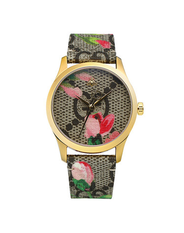 구찌 시계 남성 여성 공용 가죽 타임리스 YA1264038