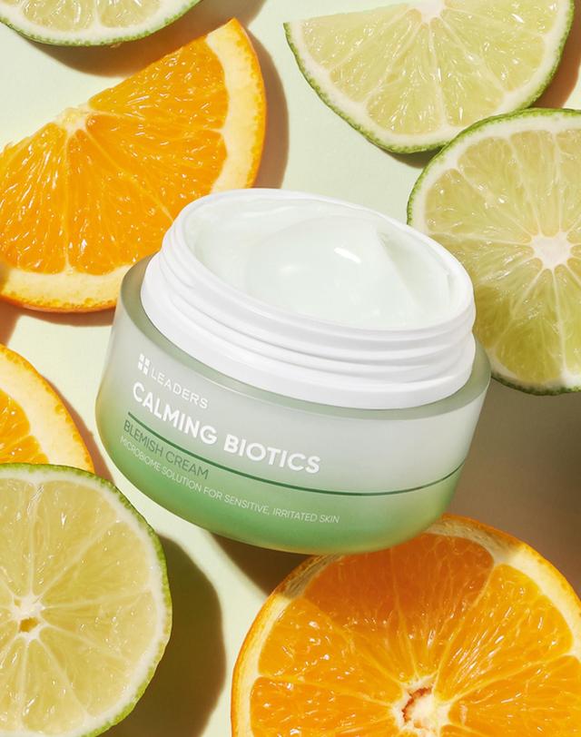 리더스코스메틱 카밍 바이오틱스 블레미쉬 크림 50ml 착용컷