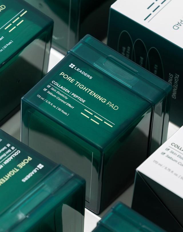 리더스코스메틱 모공 탄력 패드 170ml (50매) 착용컷