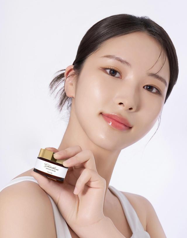 셀비엔 [1+1] 글루타치온 백옥크림 20g 미백 브라이트닝 착용컷