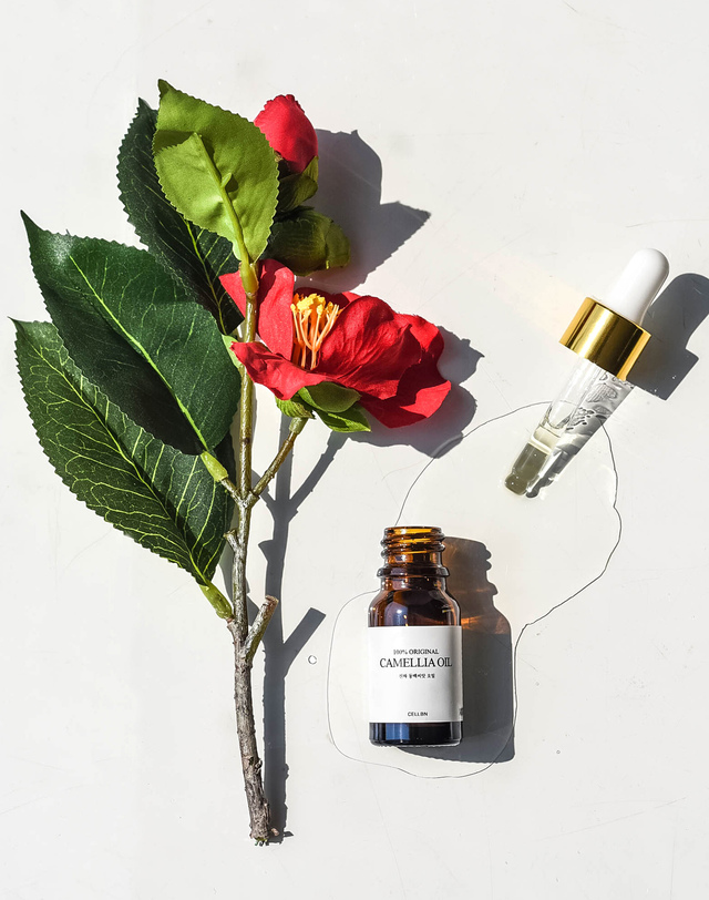 셀비엔 [1+1+1] 동백오일 100% 보습 원액 10ml LF 단독구성 착용컷