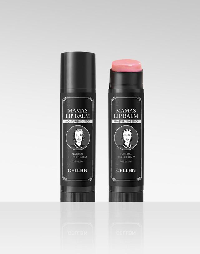 셀비엔 입술각질 관리 마마스 립밤 5ml x2 핸드메이드 착용컷