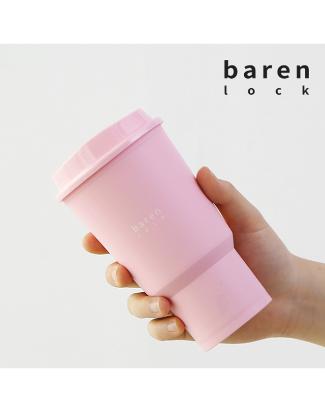 비프로젝트 바른락 에티로 리유저블 텀블러 500ml (핑크) 착용컷