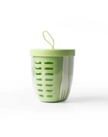 후르츠팟 과일컵 샐러드용기 600ml (그린)