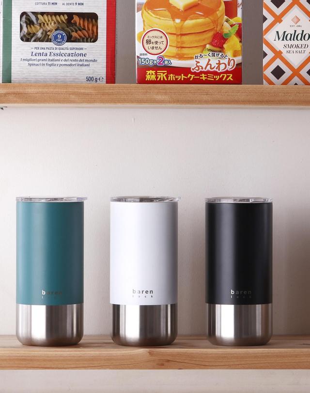 비프로젝트 바른락 케벤 진공 텀블러 500ml (딥그린) 착용컷