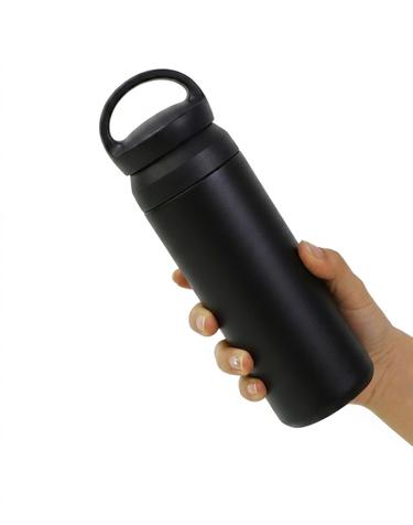 비프로젝트 바른락 핸디루프 보온 보냉 진공 텀블러 500ml(블랙)