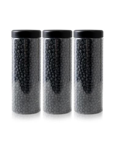 냉장고 ALL 원형(블랙) 보관용기 1000ml (대) X 3개입