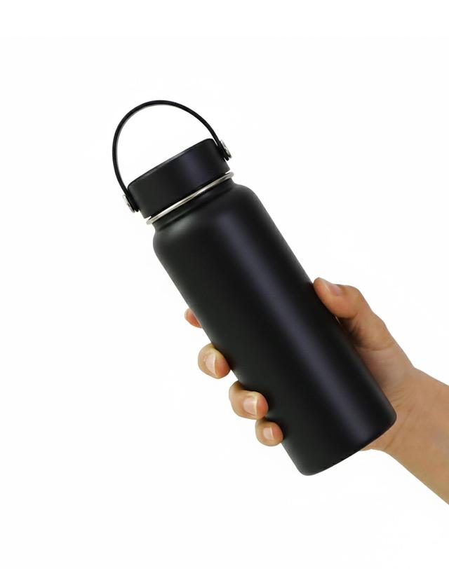 비프로젝트 바른락 탱크 진공 텀블러 540ml (블랙) 착용컷