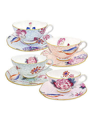 [웨지우드] 쿠쿠 티 스토리 컵&소서 1set