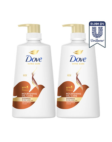 도브 너리싱 샴푸 680ml 2개