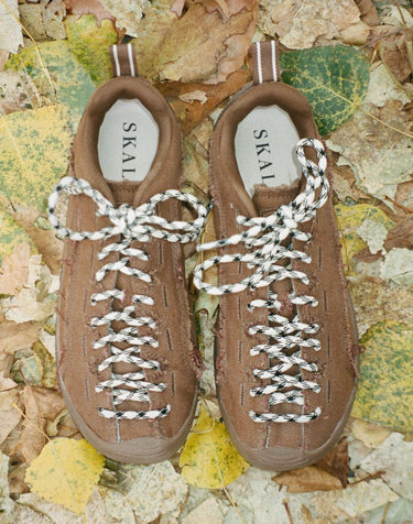 [KEEN X SKALL studio][재스퍼 SPLIT] 브라운 여성 스니커즈