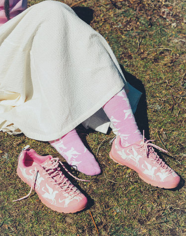 [KEEN x 8on8] [재스퍼] 밝은 핑크 여성 스니커즈
