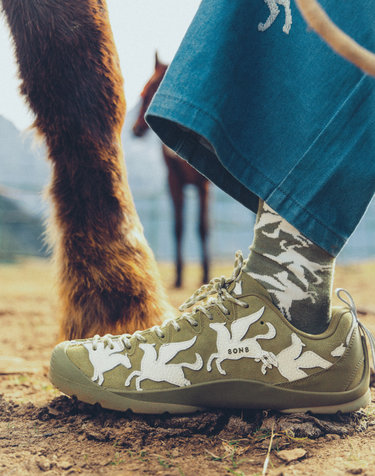 [KEEN x 8on8] [재스퍼] 진한 카키 남성 스니커즈