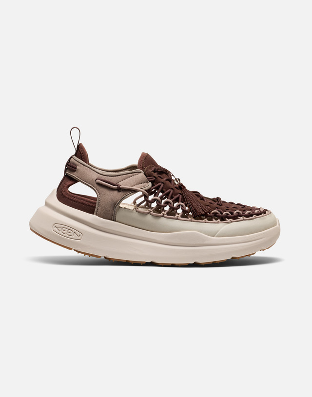 킨 [KEEN X AFEW][유니크 WK] 진한 와인 남성 샌들 착용컷