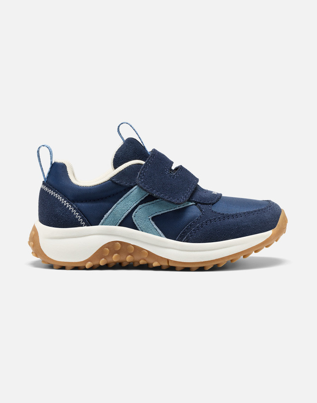 킨 [리틀키즈][KS86] 네이비 키즈 스니커즈 착용컷
