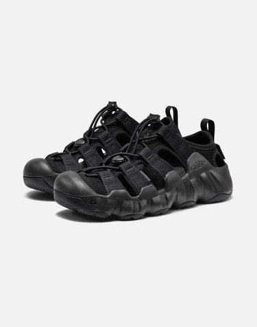 [KEEN x SNOW PEAK] [하이퍼포트 H2] 블랙 여성 샌들
