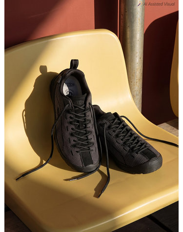 [재스퍼 NYLON 워터프루프] 블랙 남성 스니커즈
