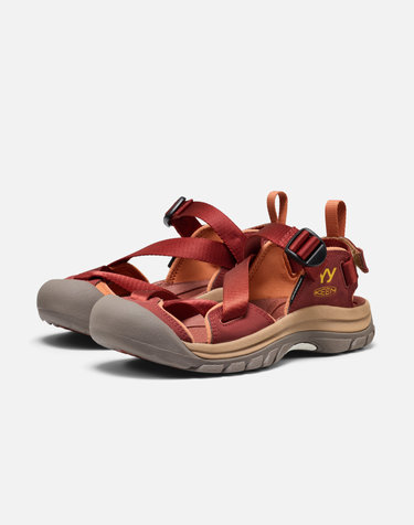 [KEEN x OPEN YY] [제라포트 II] 진한 레드 여성 샌들