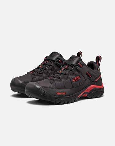[KEEN X MARMOT] [타기 EXP 워터프루프] 블랙 남성 등산화