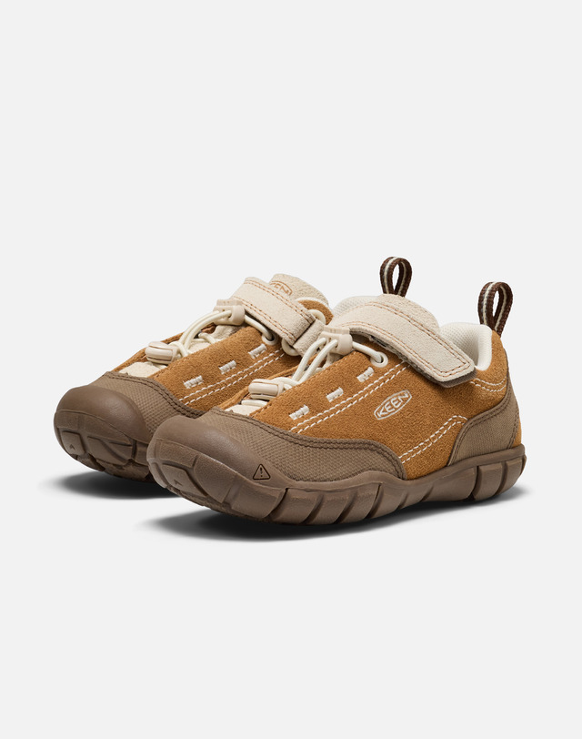 킨 [리틀키즈][재스퍼 II] 캐멀 키즈 스니커즈 착용컷