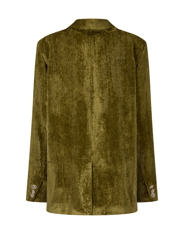 레오나드 다크카키 코듀로이 테일러드 자켓 진한 카키 상세