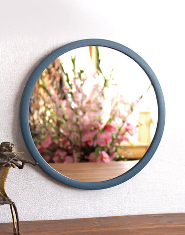 [샤이닝홈] 모니에 레베카 은경 원목 원형 벽거울 410 침실 욕실 화장대 벽걸이 인테리어 월데코
