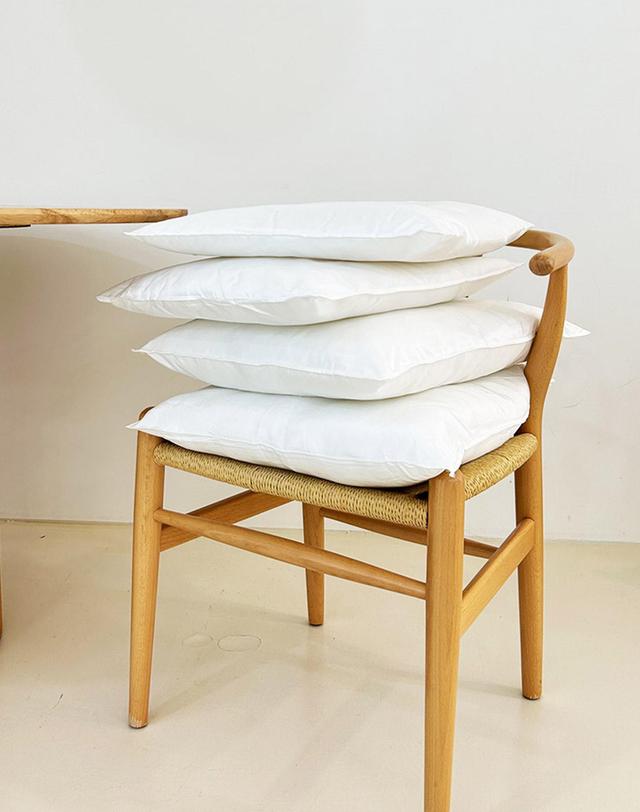 샤이닝홈 [샤이닝홈] 러프 소파 고급 방석 솜 45x45 2P 착용컷