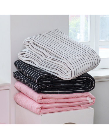 더블리 모노 스트라이프 소프트마이크로 밴딩 침대패드 SS/Q 2size 3컬러