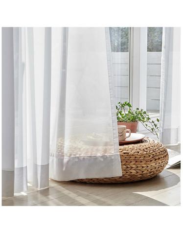 [샤이닝홈] 이너스 [샤이닝홈] 샤인 나비주름 맞춤 쉬폰커튼 가로70cm x 세로160cm이하