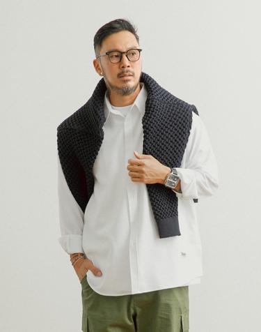 러기드하우스 : 데일리 링클프리 셔츠 화이트