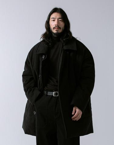 러기드하우스 : 히든 더블 브레스트 퀼팅 자켓 2컬러