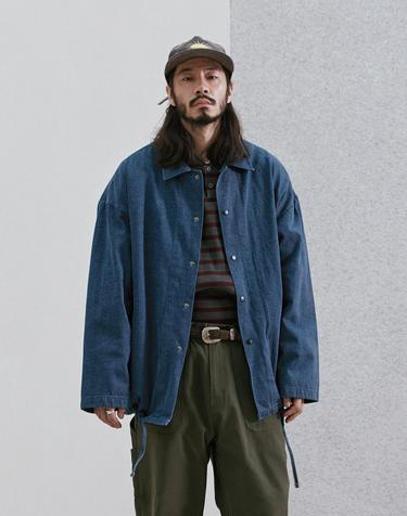 러기드하우스 : 데일리에센셜 스트링 자켓 인디고
